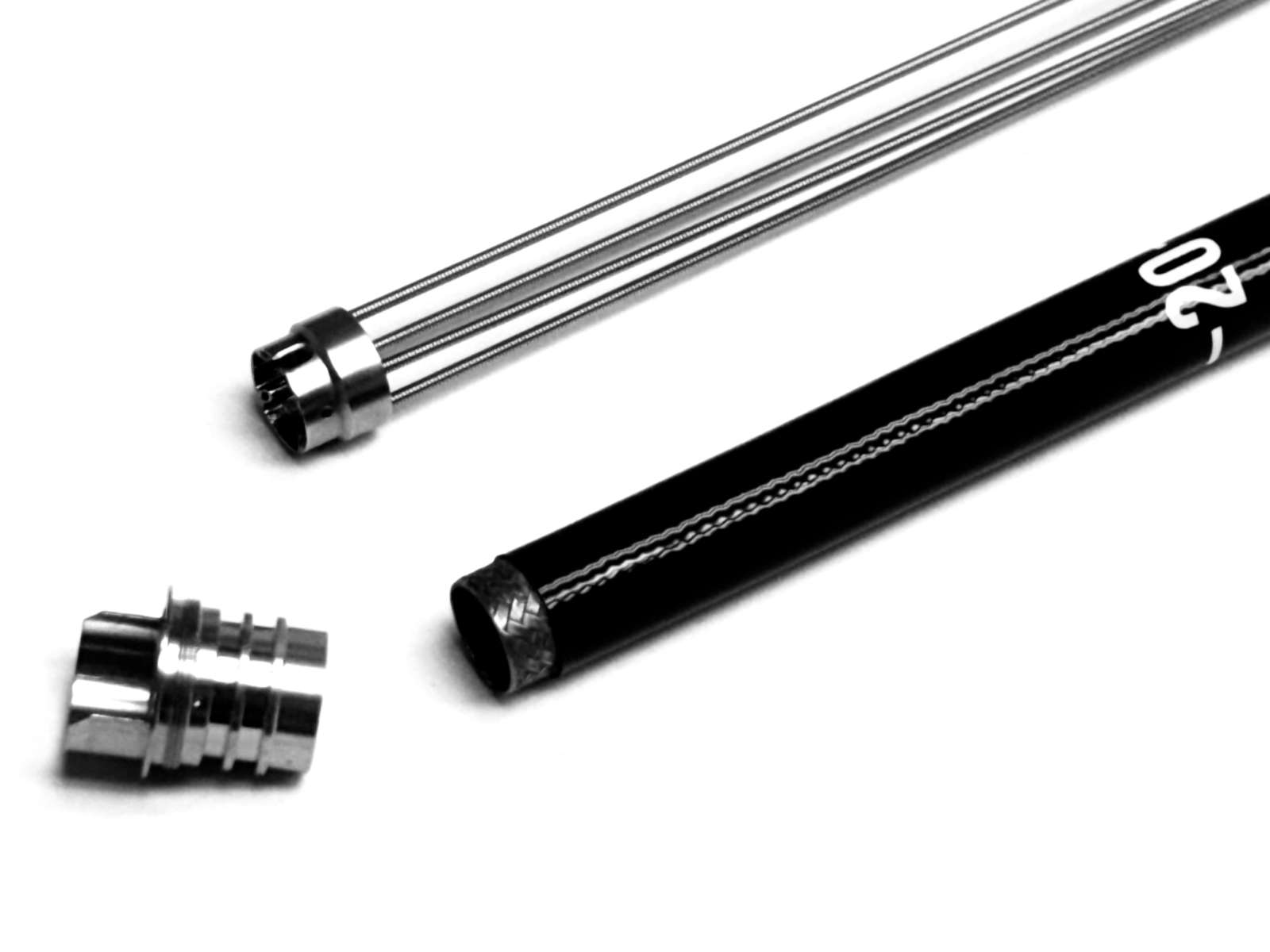 PCF-Q180AL Insertion Tube with Coil Pipe Assembly and Proximal End Fitting Separated / LACIT-PCF-Q180AL-Kit
